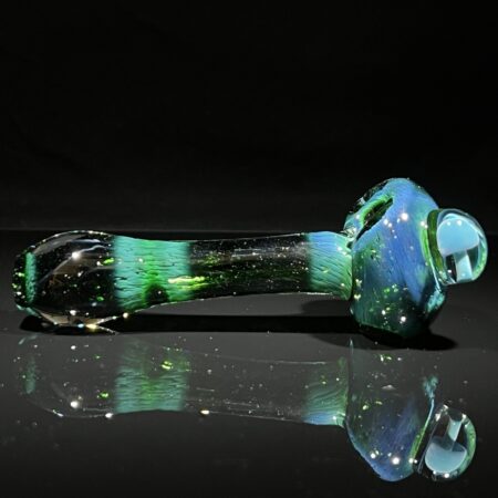 Exp Jade Mushroom Glass Pipe