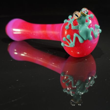 Island Sunset Frog Spoon Pipe