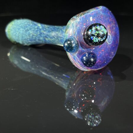 Purple Magic Crushed Opal Pipe