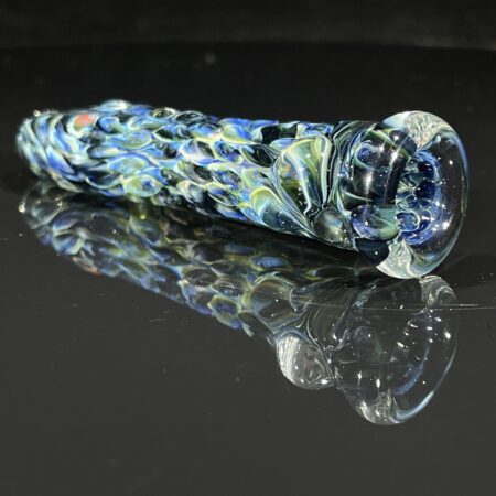 Marbled Dot Glass Chillum