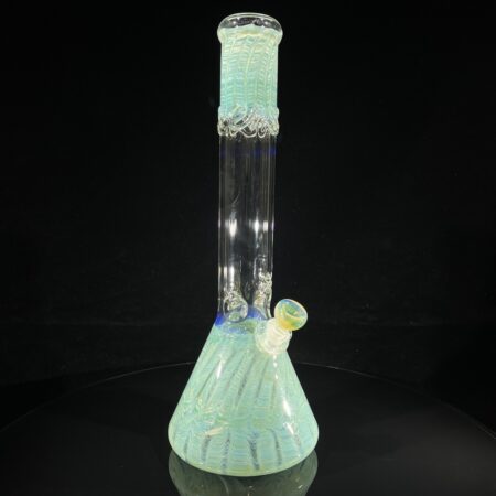 15" Fumed Hurricane Beaker Bong