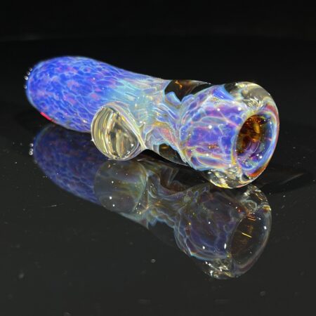 Purple Nebula Glass Chillum