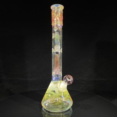 15" Triple Perc Fumed Beaker Bong