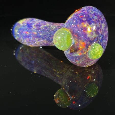 Purple Ghost UV Cropal Spoon Pipe