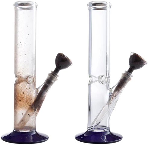 Dirty Bong with resin buildup