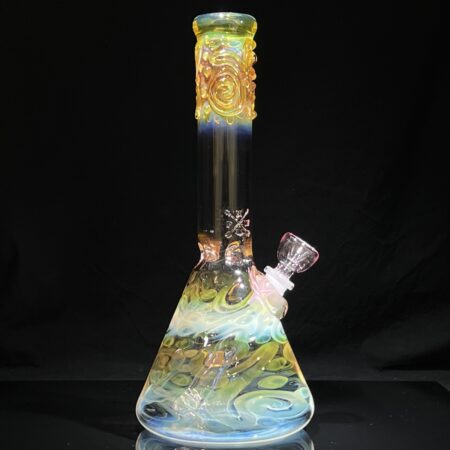 11" Fume Squiggle Beaker Bong