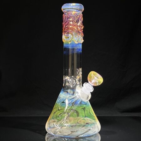 11" Fume Squiggle Beaker Bong