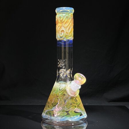 11" Fume Squiggle Beaker Bong