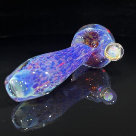 Purple Nebula Opal Marble Pipe