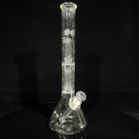 15″ Triple Perc Beaker Bong All Pipes and Accessories Tako Glass 15" Triple Perc Beaker Bong