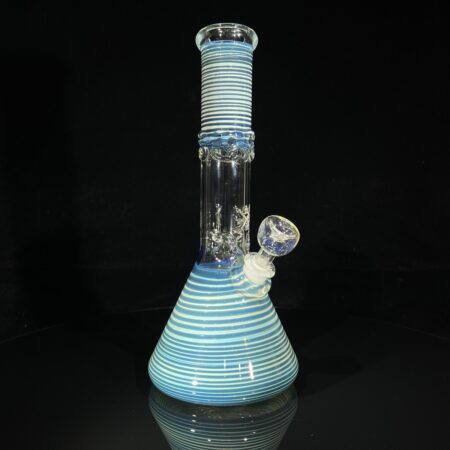 10.5" Color Wrap Beaker Bong