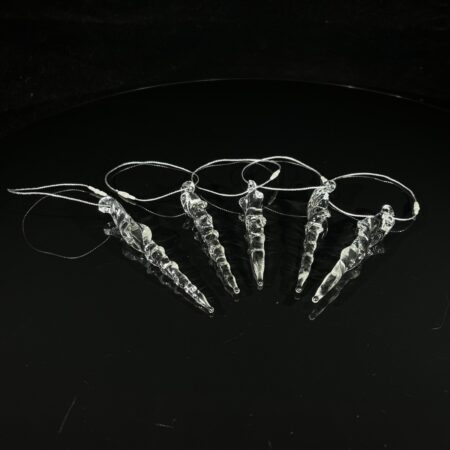 Icicle Glass Ornament Set All Products Tako Glass Icicle Glass Ornament Set