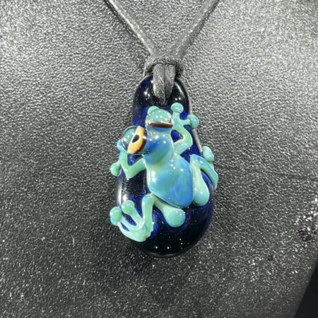 Frog Pendant All Products Tako Glass Frog Pendant