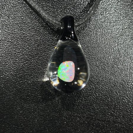 Opal Teardrop Pendant All Pipes and Accessories Tako Glass Opal Teardrop Pendant