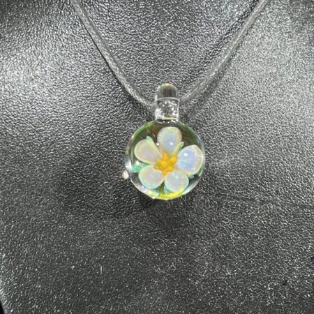 Floral Pendant All Pipes and Accessories Tako Glass Floral Pendant