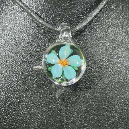 Floral Pendant All Pipes and Accessories Tako Glass Floral Pendant