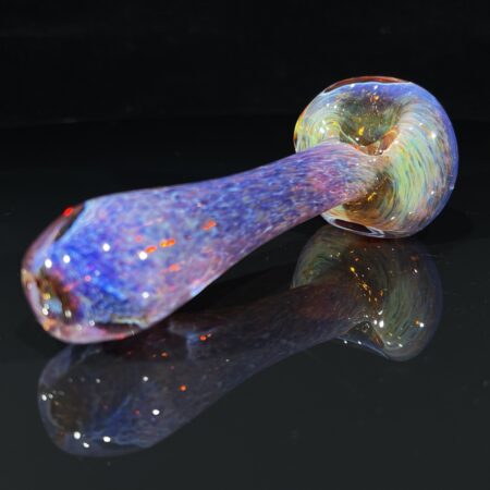 Purple Magic Spoon Pipe All Pipes and Accessories Tako Glass Purple Magic Spoon Pipe