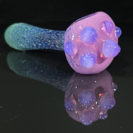 Marbled Grape Frit Pipe Dry Pipes Tako Glass Marbled Grape Frit Pipe