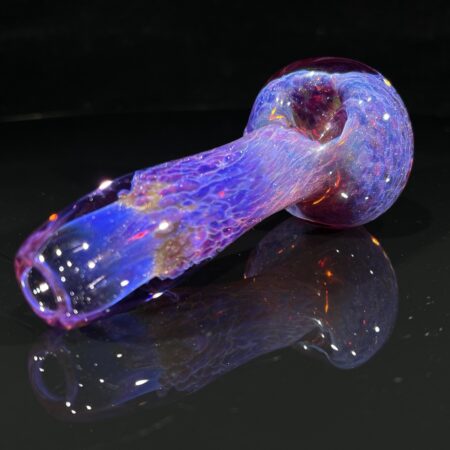 Purple Plasma Spoon Pipe Dry Pipes Tako Glass Purple Plasma Spoon Pipe