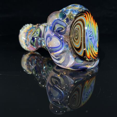 Thick and Twisted Wig Wag Pipe Dry Pipes Tako Glass Thick and Twisted Wig Wag Pipe