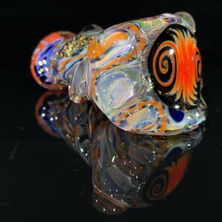 Thick and Twisted Wig Wag Pipe Dry Pipes Tako Glass Thick and Twisted Wig Wag Pipe