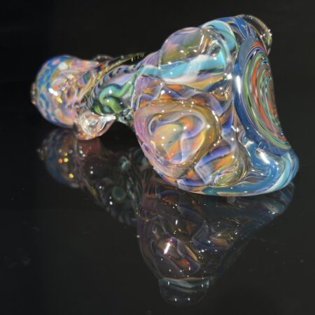 Thick and Twisted Wig Wag Pipe Dry Pipes Tako Glass Thick and Twisted Wig Wag Pipe