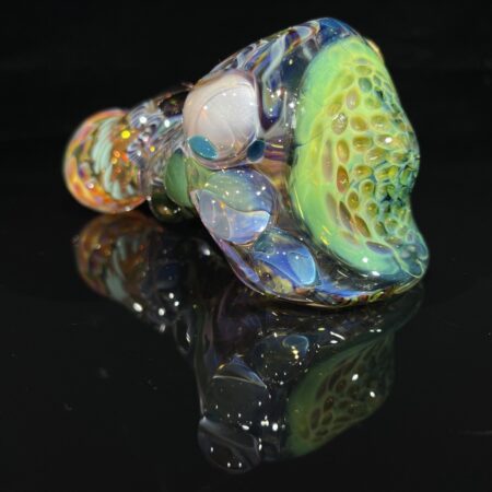 Thick and Twisted Honeycomb Pipe Dry Pipes Tako Glass Thick and Twisted Honeycomb Pipe