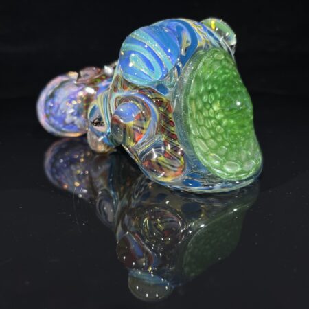Thick and Twisted Honeycomb Pipe Dry Pipes Tako Glass Thick and Twisted Honeycomb Pipe