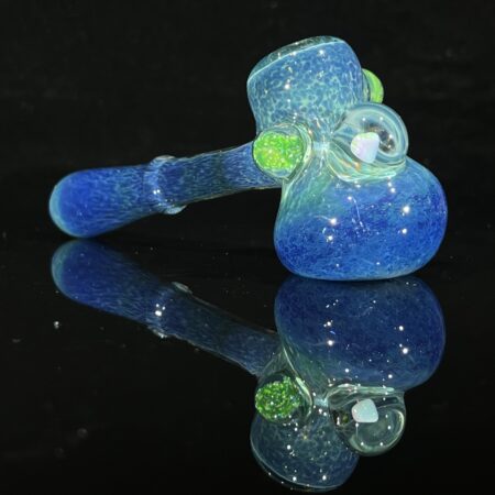 Ocean Surf Opal Hammer Bubbler All Pipes and Accessories Tako Glass Ocean Surf Opal Hammer Bubbler