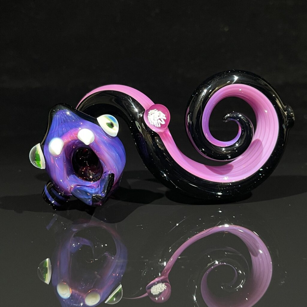 Sculptural Glass Pipe