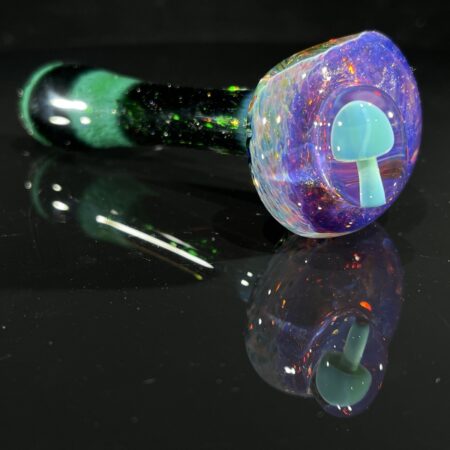 Exp Jade Mushroom Spoon Pipe All Pipes and Accessories Tako Glass Exp Jade Mushroom Spoon Pipe
