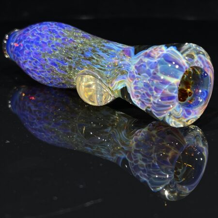 Purple Nebula Space Dust Chillum Chillums Tako Glass Purple Nebula Space Dust Chillum