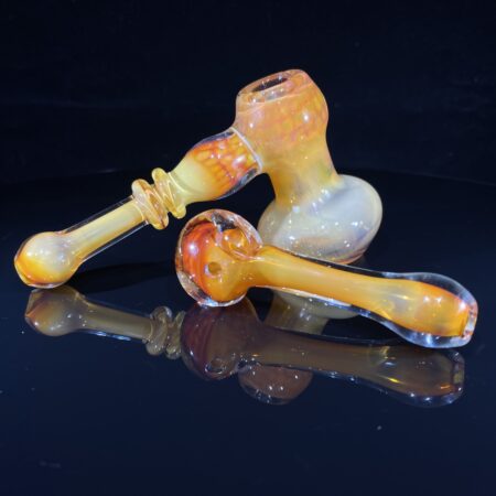 Honey Honeycomb Hammer and Spoon Combo All Pipes and Accessories Tako Glass Honey Honeycomb Hammer and Spoon Combo