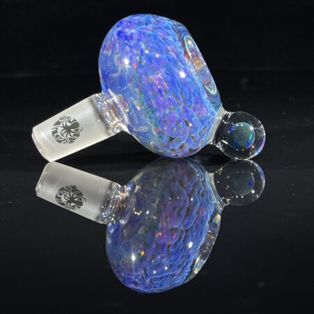 14mm Purple Nebula Black Planet Opal Pull Slide Accessories Tako Glass 14mm Purple Nebula Black Planet Opal Pull Slide