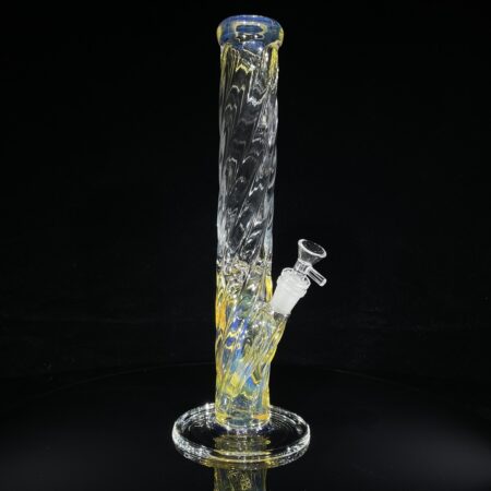 14" Twisted Fume Straight Tube Bong