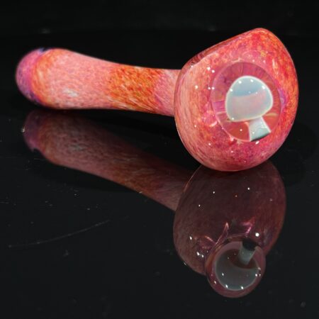 Tropical Frit Mushroom Spoon Pipe