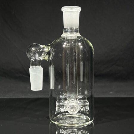 14mm 90° Cross Perc Ash Catcher Accessories Tako Glass 14mm 90 Cross Perc Ash Catcher