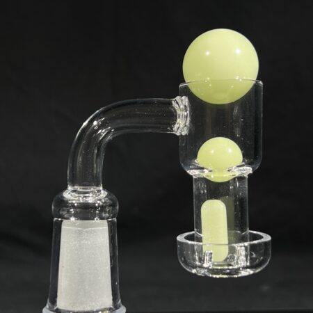 14mm Female 90° Quartz Terp Slurper Set Accessories Tako Glass 14mm Female 90 Quartz Terp Slurper Set