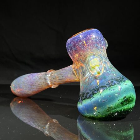 Purple Magic Mushroom Dry Hammer Pipe All Pipes and Accessories Tako Glass Purple Magic Mushroom Dry Hammer pipe