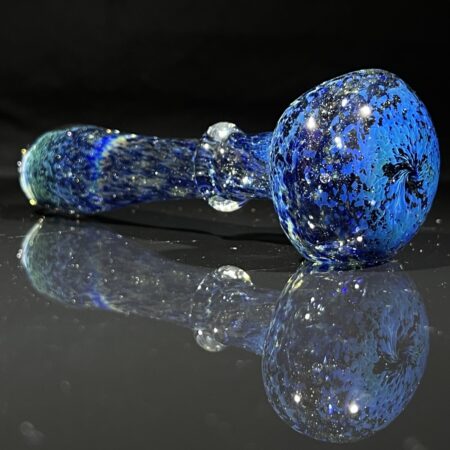 Blue Frit Maria Spoon Pipe