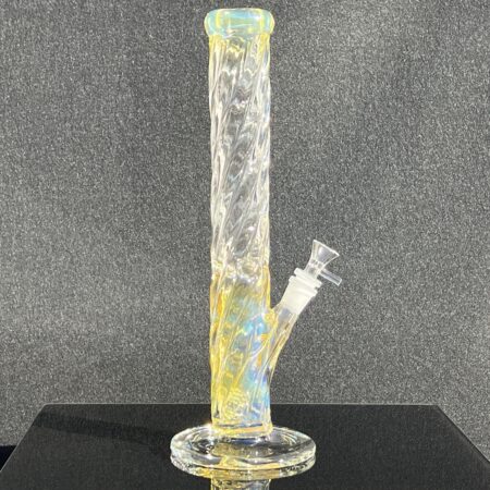 14" Twisted Fume Straight Tube Bong