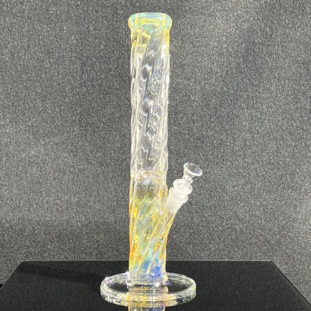 14" Twisted Fume Straight Tube Bong