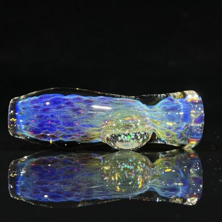 Purple Nebula Cropal Chillum All Pipes and Accessories Tako Glass Purple Nebula Cropal Chillum