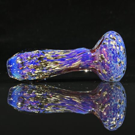 Electrum Purple Nebula Pipe All Pipes and Accessories Tako Glass Electrum Purple Nebula Pipe