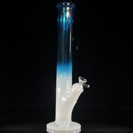 Icy Blue Magoo 16″ Straight Bong Bongs Tako Glass Icy Blue Magoo 16" Straight Bong
