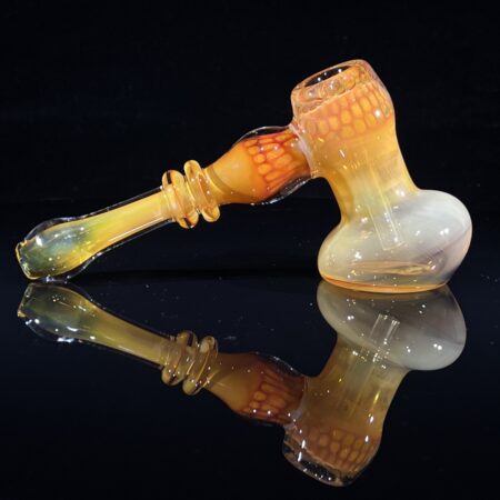 Honey Honeycomb Bubbler All Pipes and Accessories Tako Glass Honey Honeycomb Bubbler