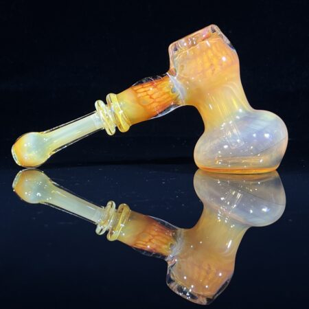 Honey Honeycomb Bubbler All Pipes and Accessories Tako Glass honey honeycomb bubbler