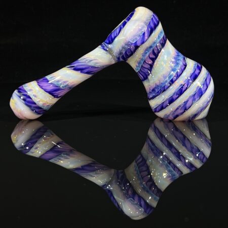 Cheshire Purple Hammer Bubbler All Pipes and Accessories Tako Glass Cheshire Purple Hammer Bubbler