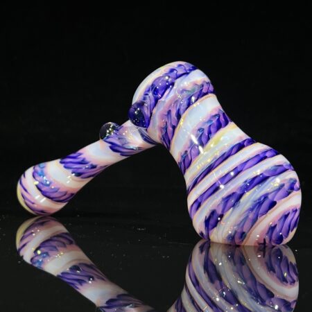 Cheshire Purple Hammer Bubbler All Pipes and Accessories Tako Glass cheshire purple hammer bubbler