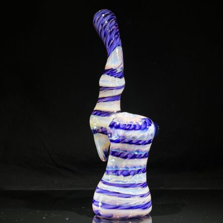 Cheshire Purple Sherlock Bubbler All Pipes and Accessories Tako Glass cheshire purple sherlock bubbler